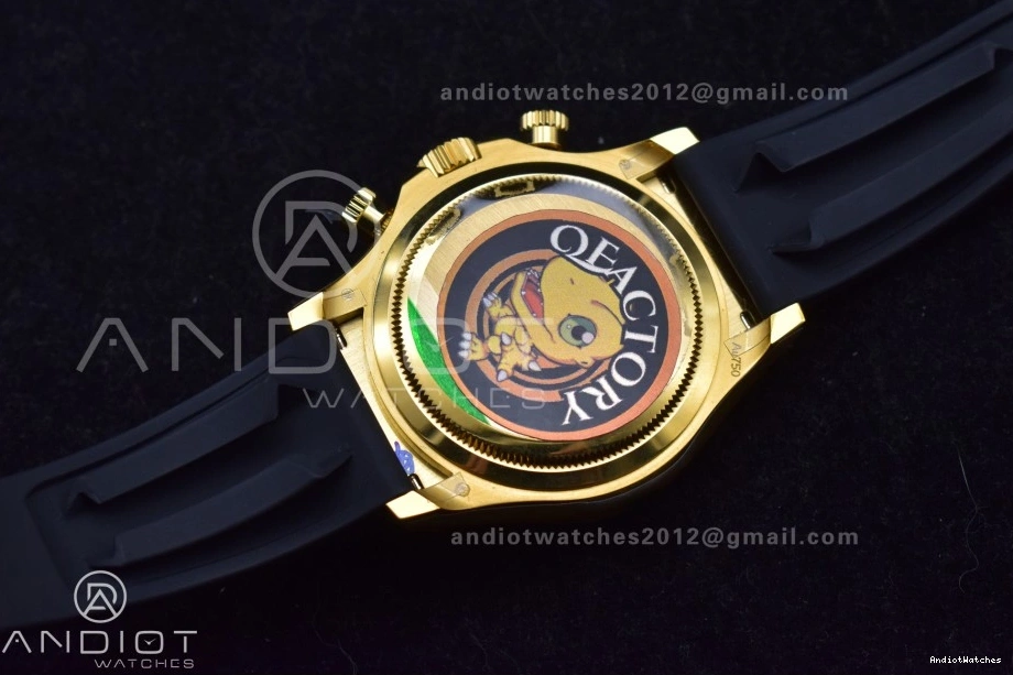 Edition 803 Dial Black QF V6 SH4131 on Best Strap Stylish 1:1 (Weighted) Oysterflex 126518 Daytona 0110